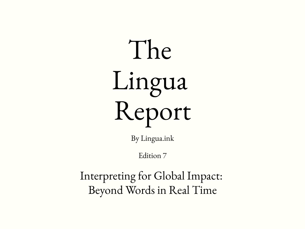 The Lingua Report – Edition 7